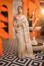Exquisite Golden Tissue Saree