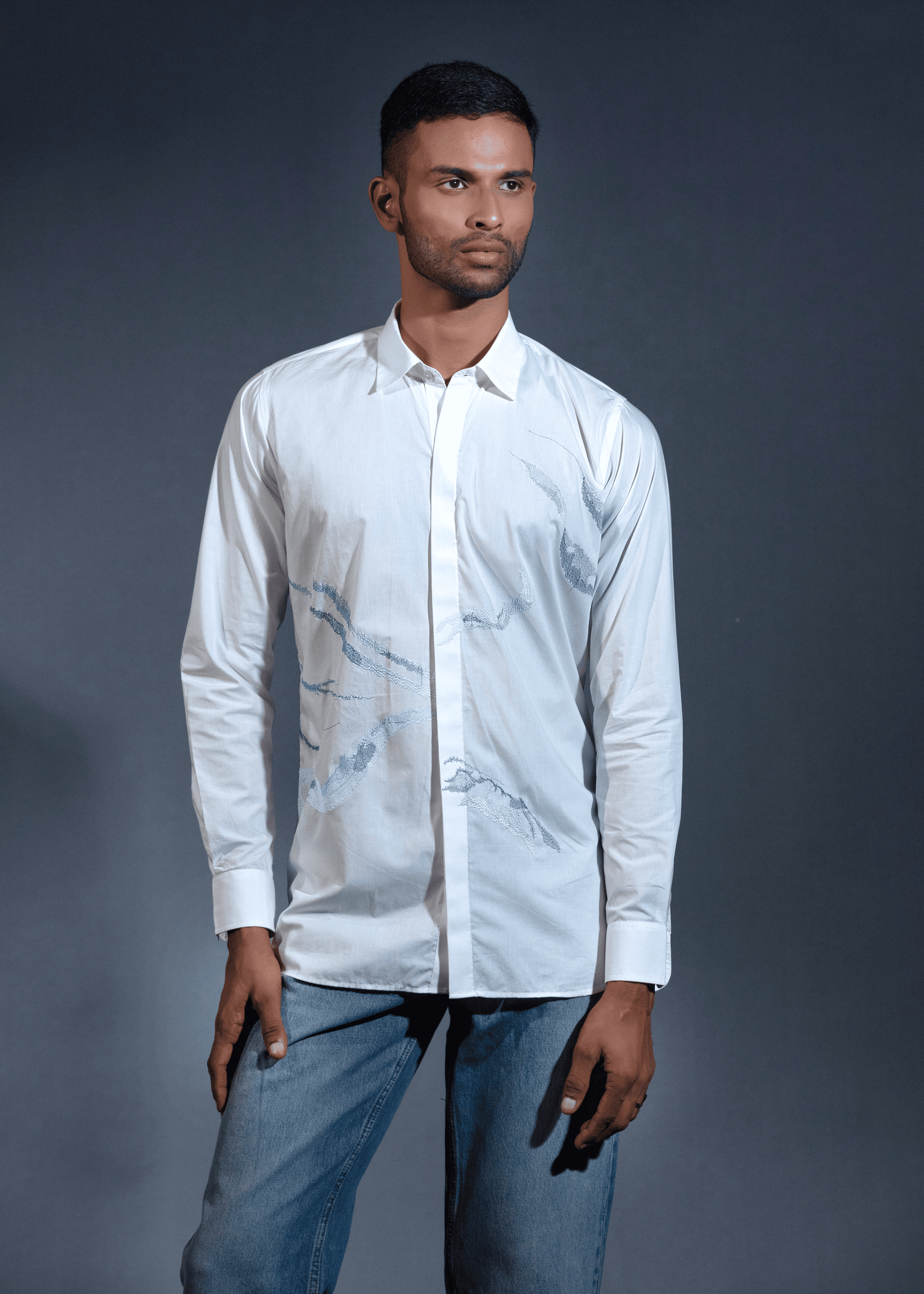 Elan Martini White Shirt