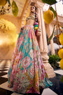 This Ensemble Features A Heavy Embroidered Lehenga