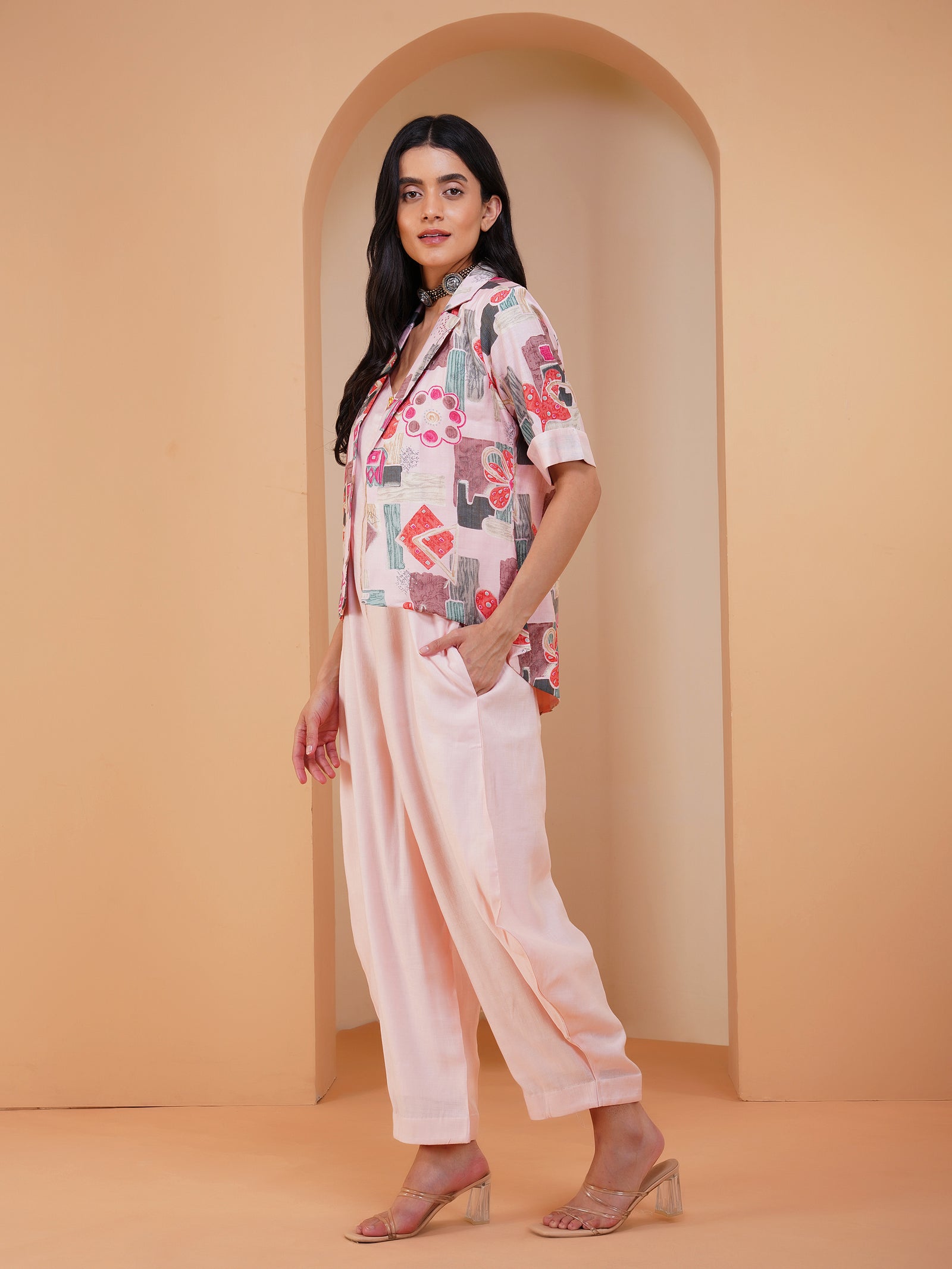 Urban Achkan Pink