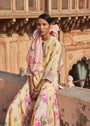 Embroidered Sleeves Silk Shabana Set with Sharara