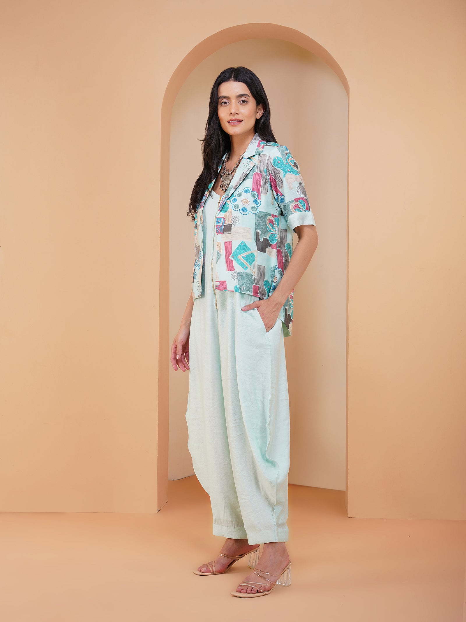 Urban Achkan Mint