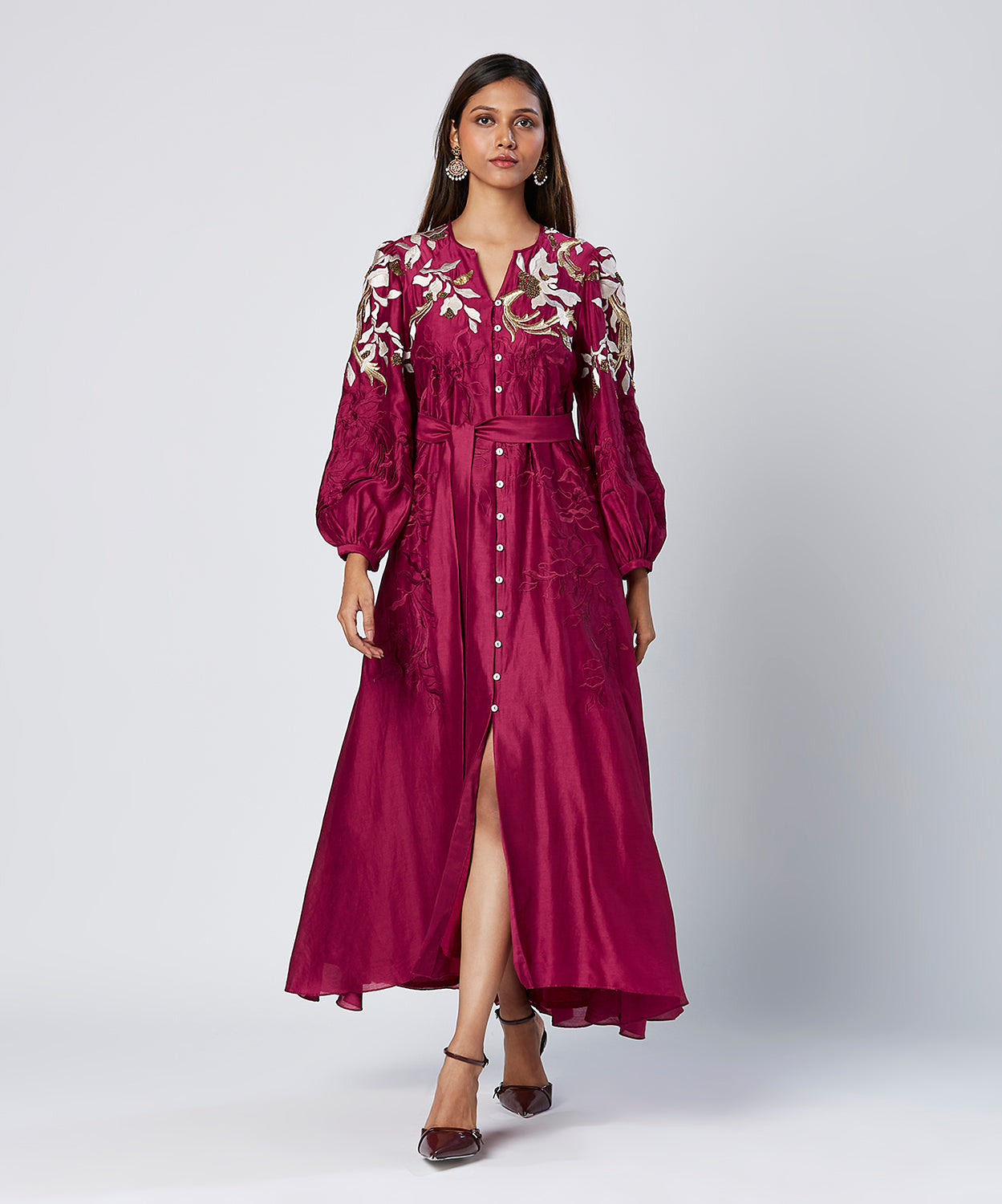 Natalie - The Ballroom Long Dress with Belt
