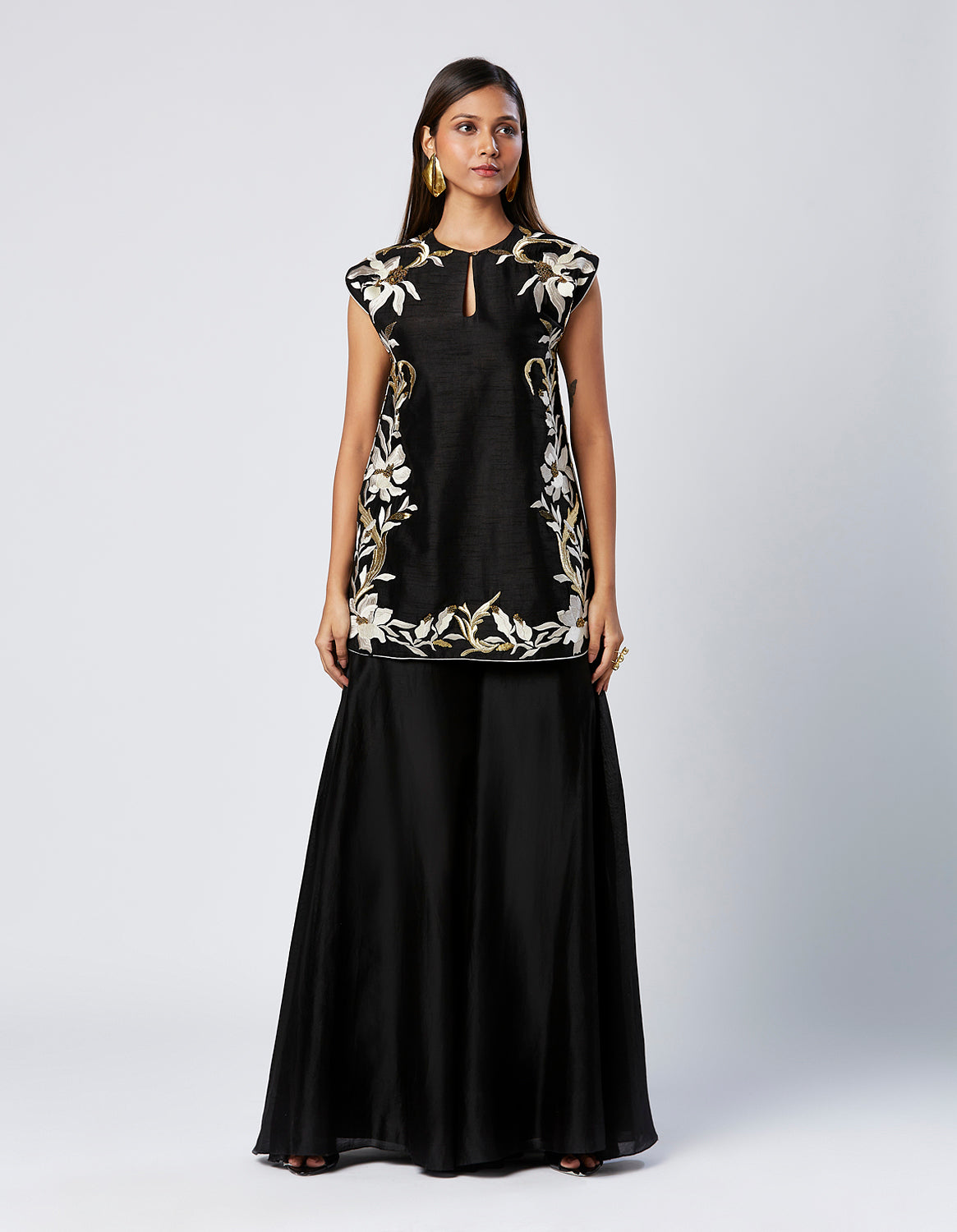Kamala - Flora Fenced Tunic Set