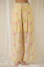 Citrine Printed Pants