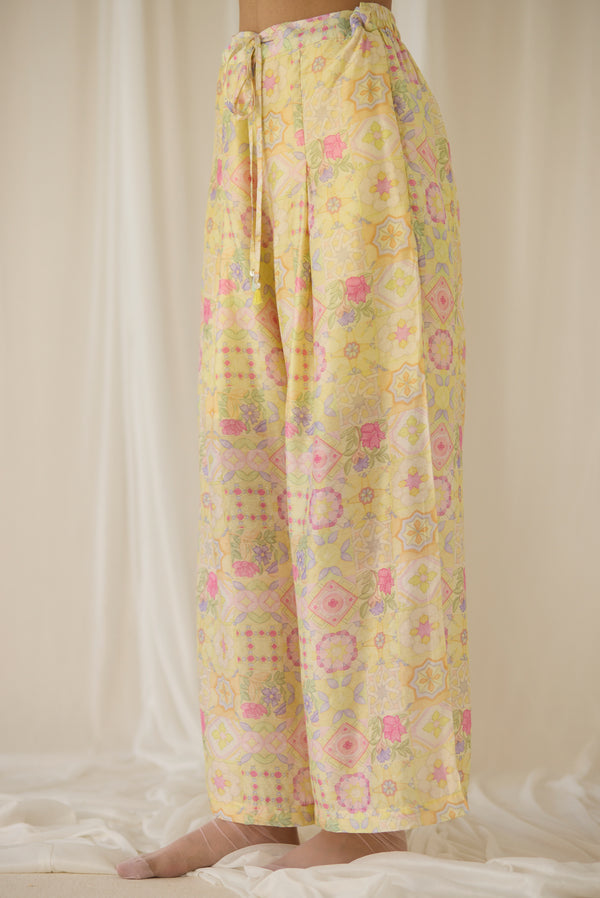 Citrine Printed Pants