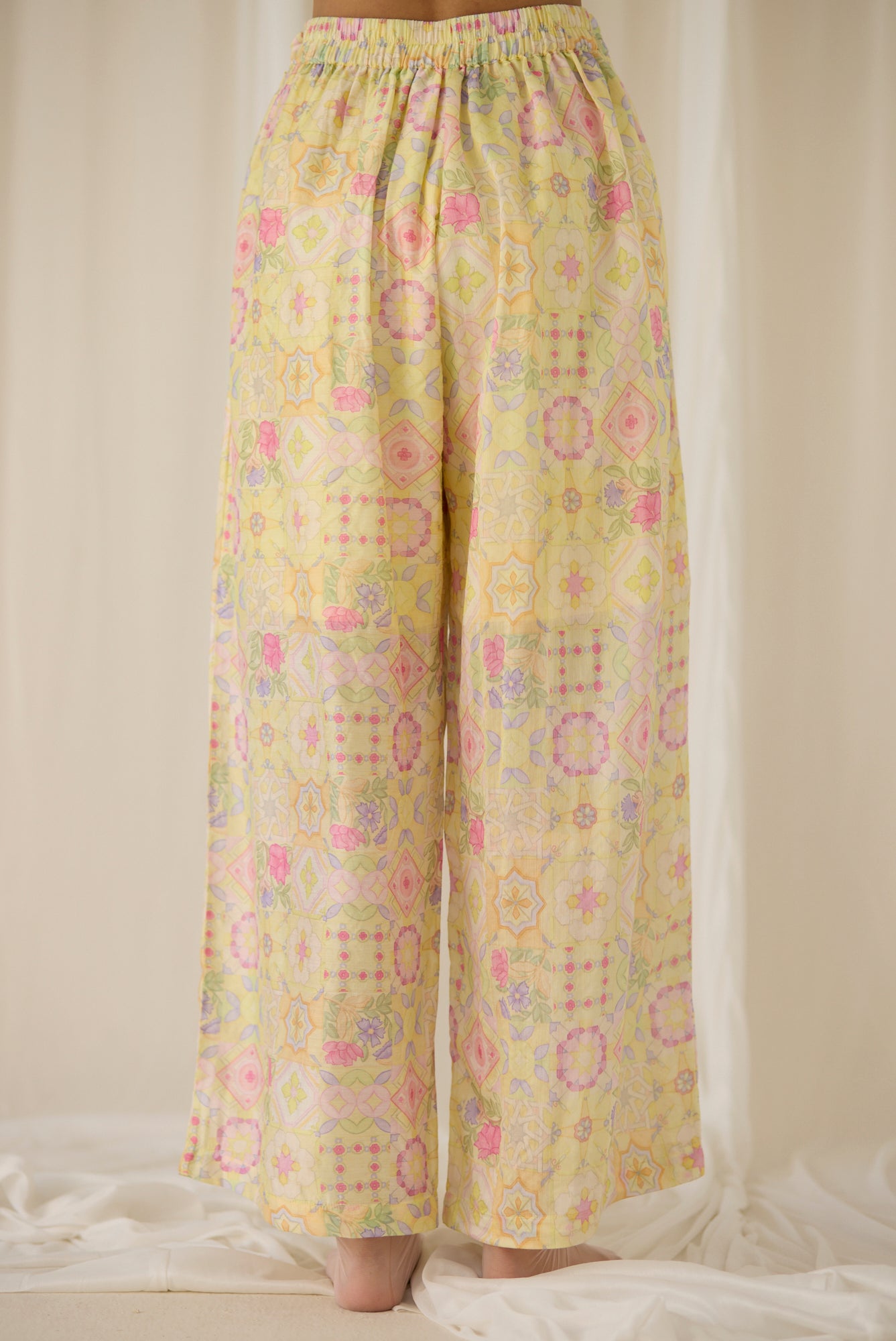 Citrine Printed Pants