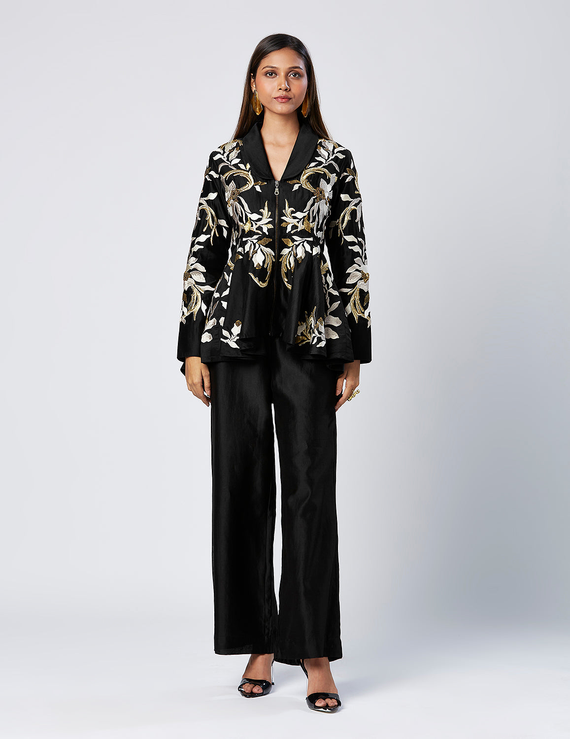 Dalton - Perfect Peplum Pant Set