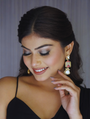Moissanite Glass Earrings