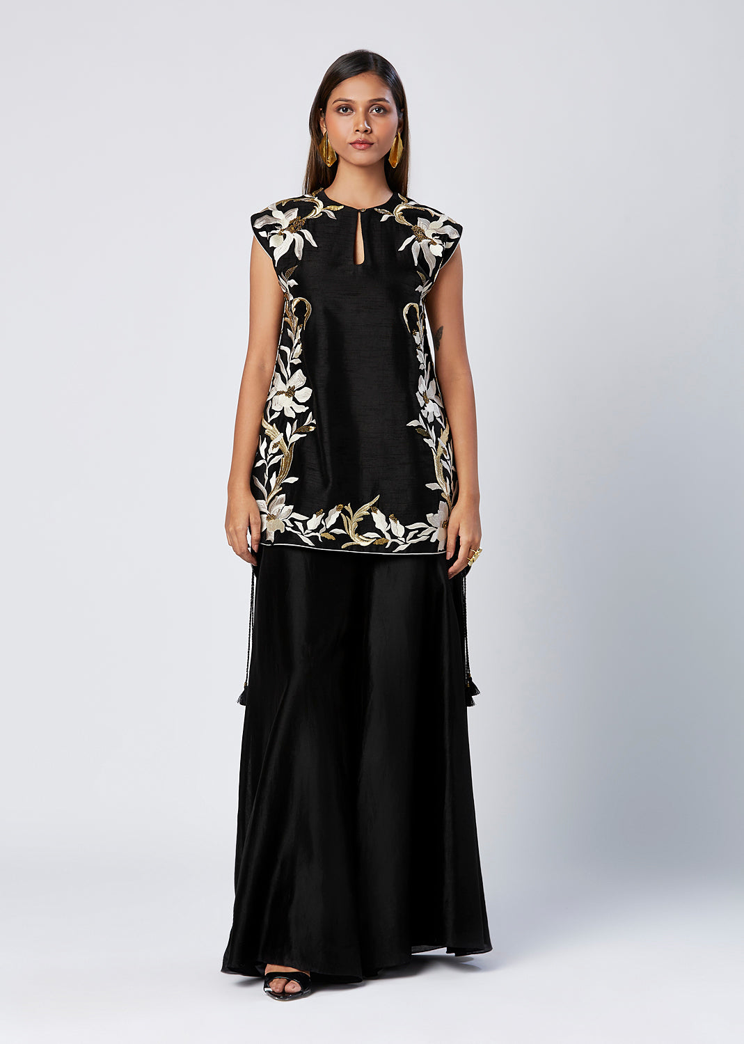 Kamala - Flora Fenced Tunic Set