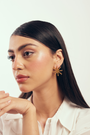 22kt gold plated handcrafted stud earrings