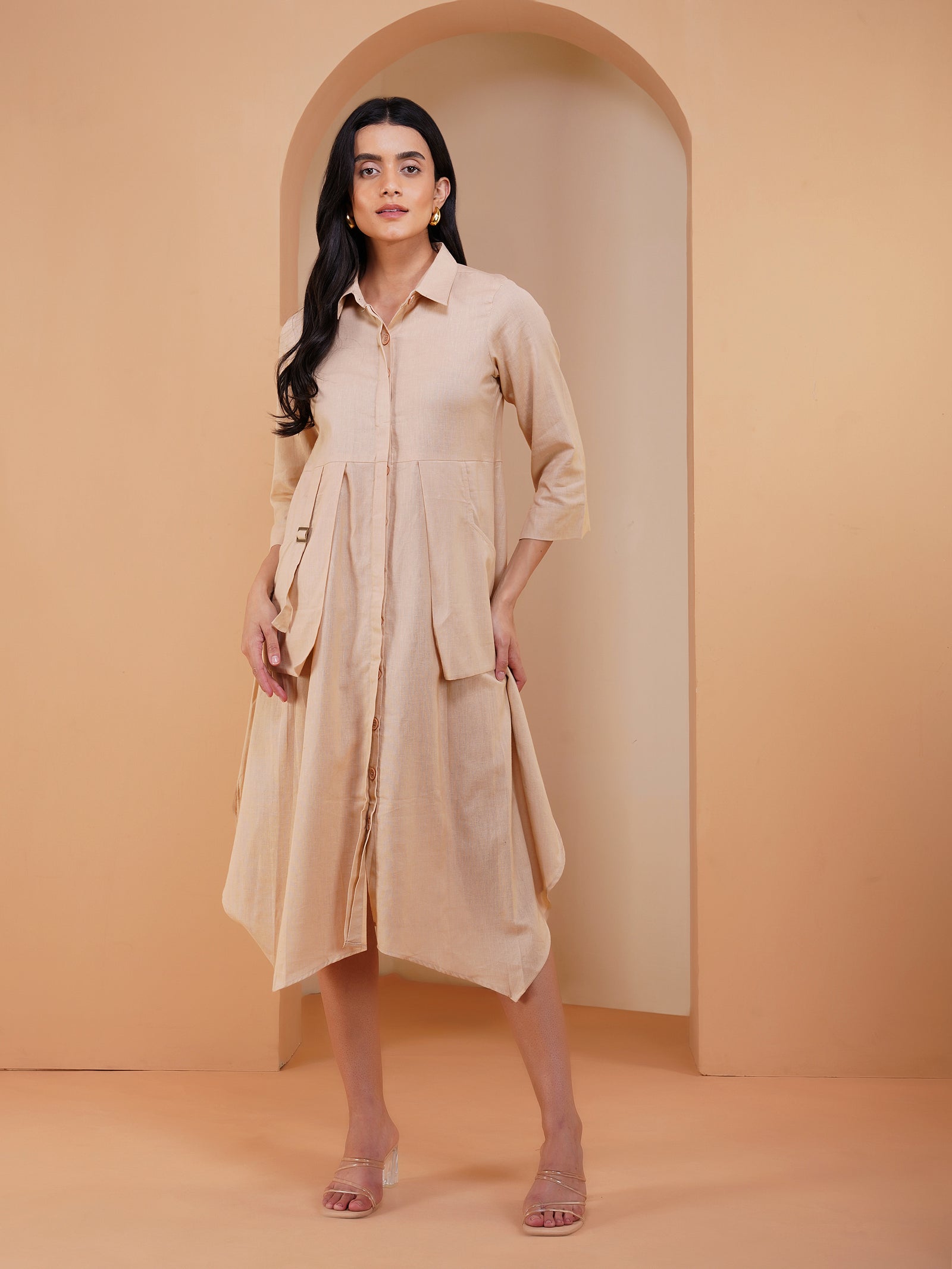 Buckles Up - Beige