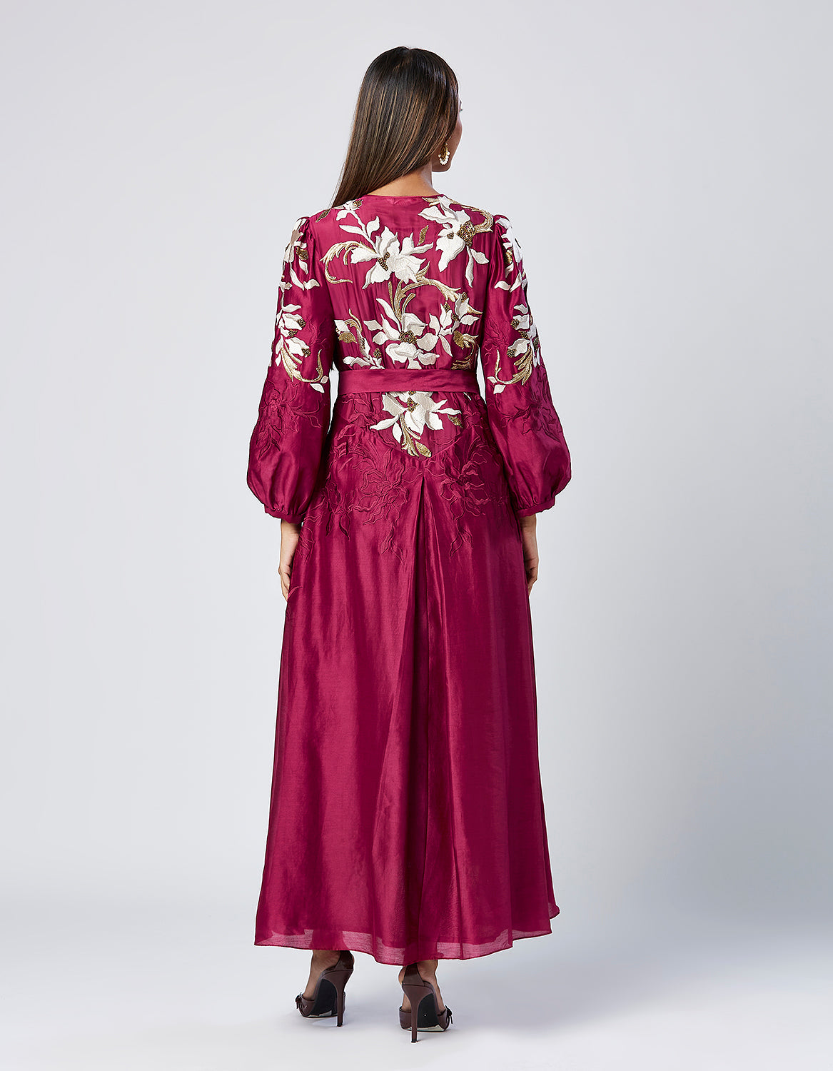 Natalie - The Ballroom Long Dress with Belt