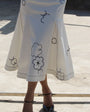 Peony embellished dress