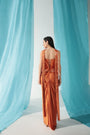 The Apricot Outfit With A Beautiful Corset