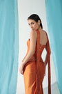 The Apricot Outfit With A Beautiful Corset