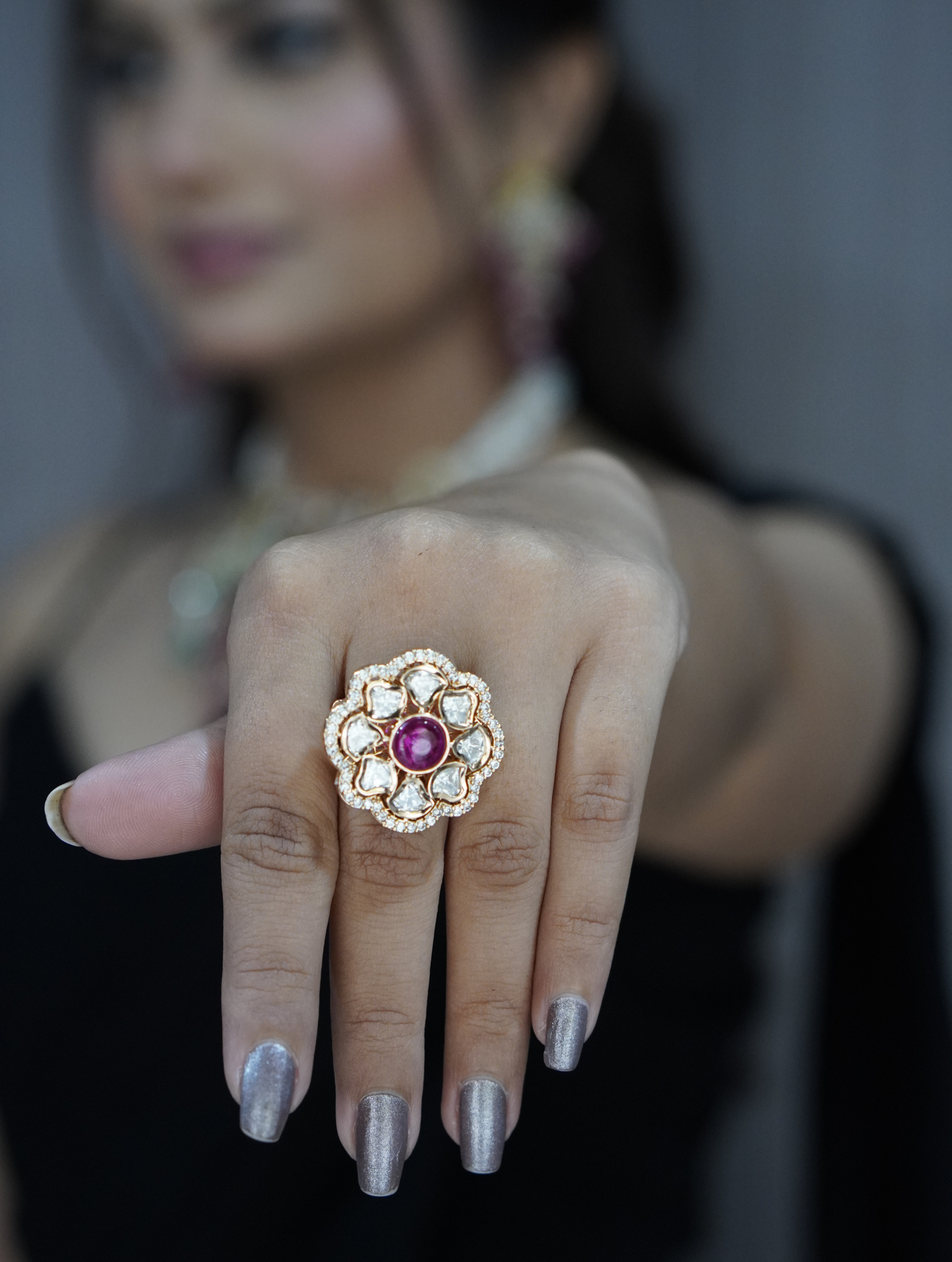 Moissanite Fingerring