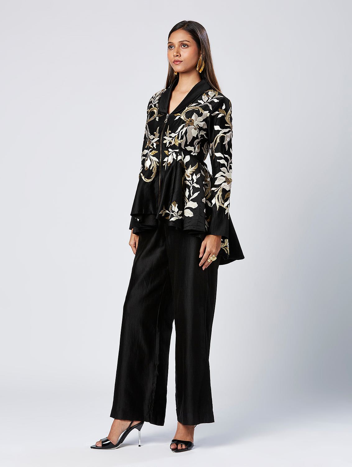 Dalton - Perfect Peplum Pant Set