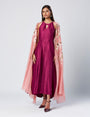 Malli - Versatile Halter Dress + Cape Shawl