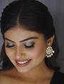 White Moissanite Earrings