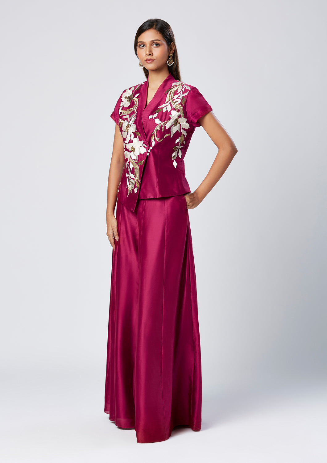 Dahlia - The Window Vest + Flared Pants
