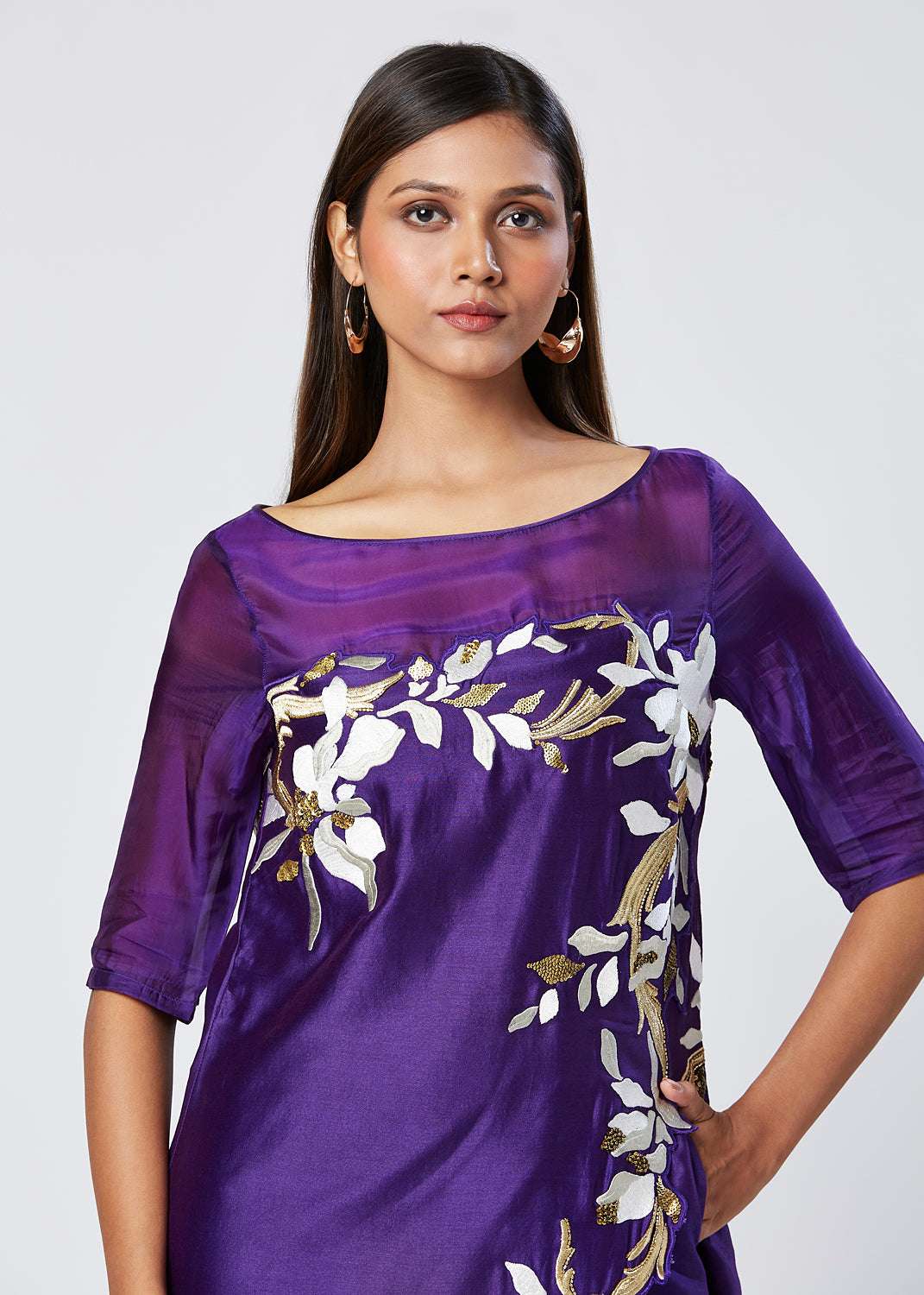 Lexie - Peeking Flora Tunic Set