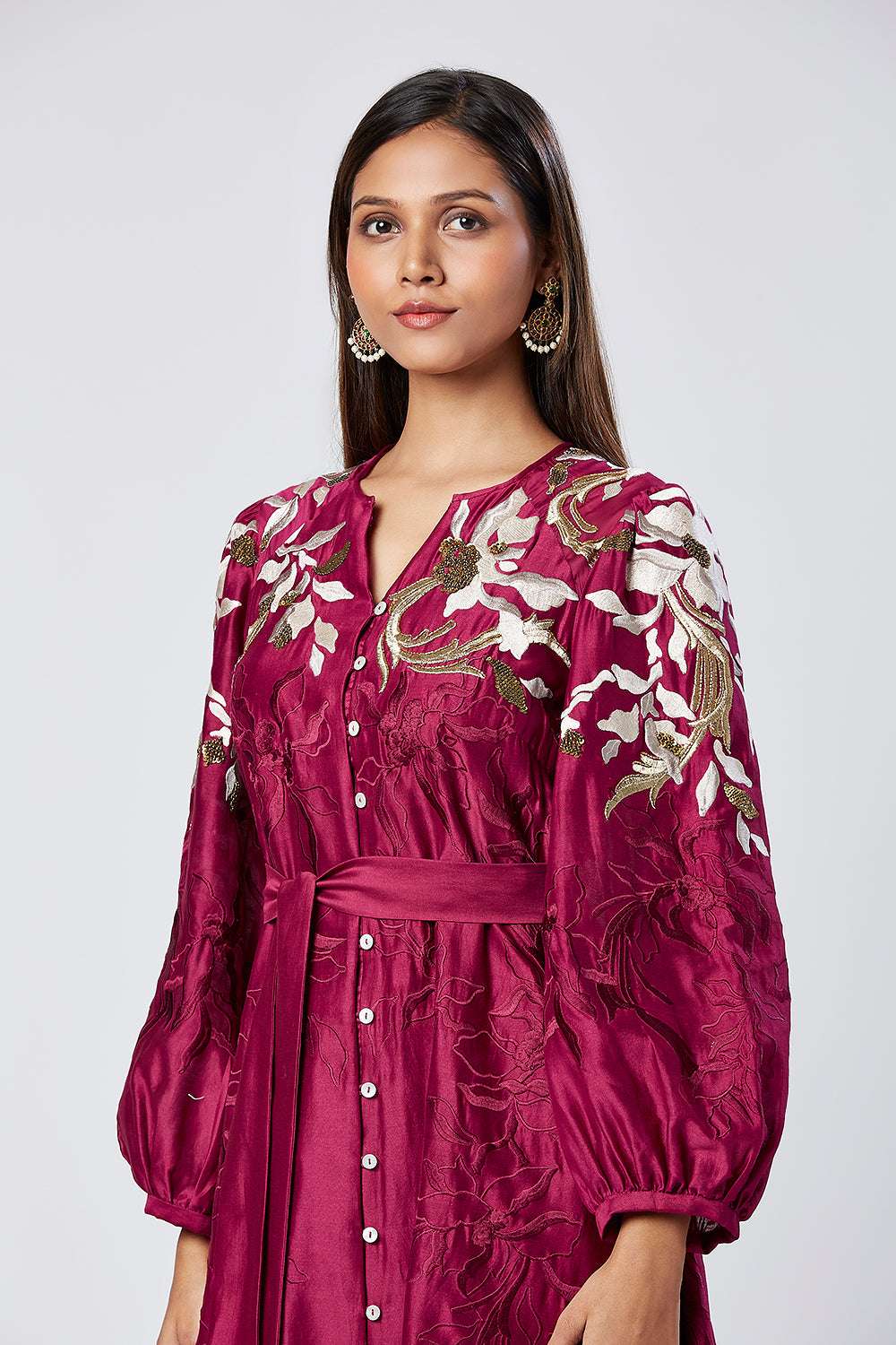 Natalie - The Ballroom Long Dress with Belt