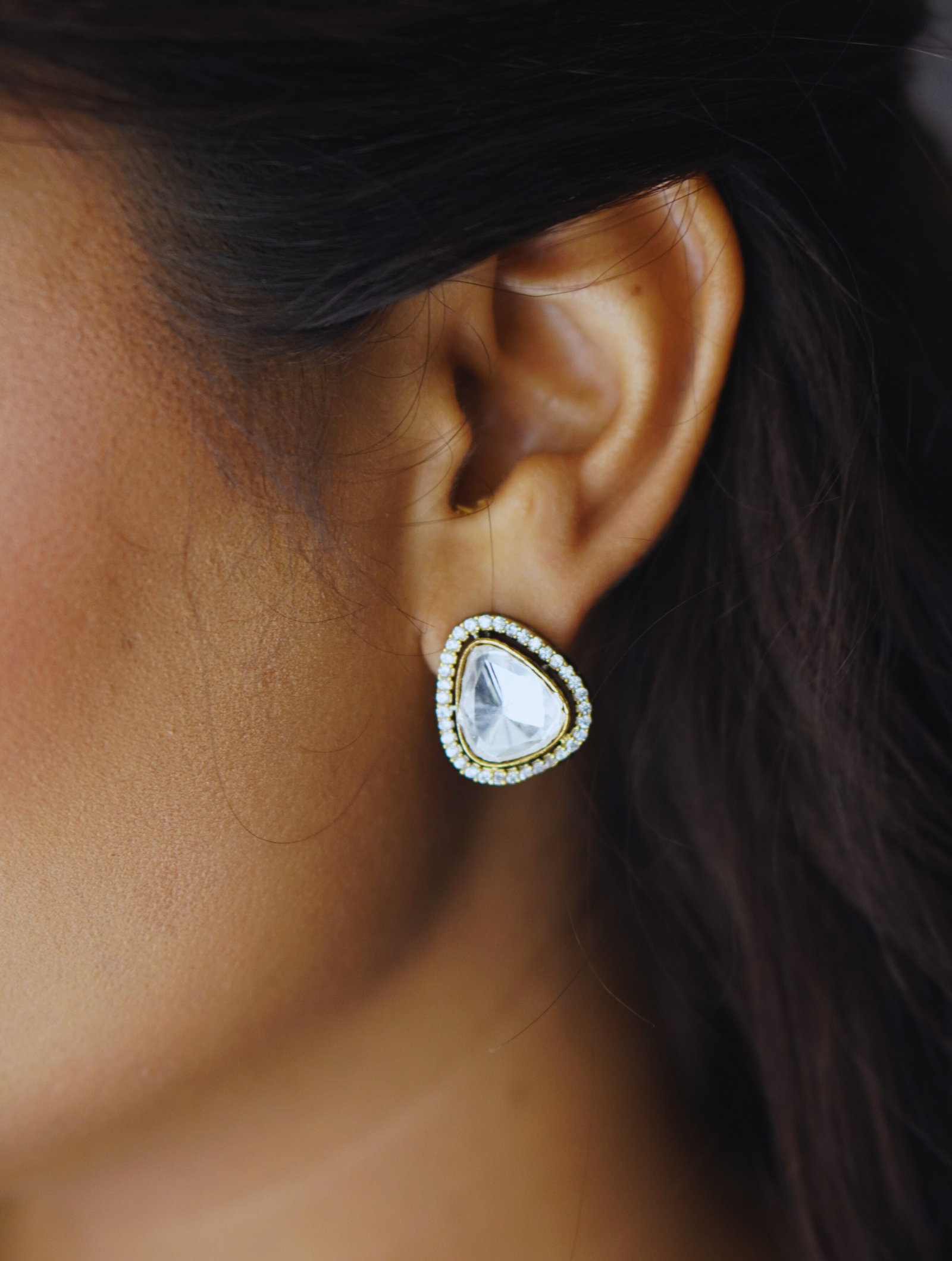 Moissanite Studs
