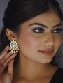 White Moissanite Earrings
