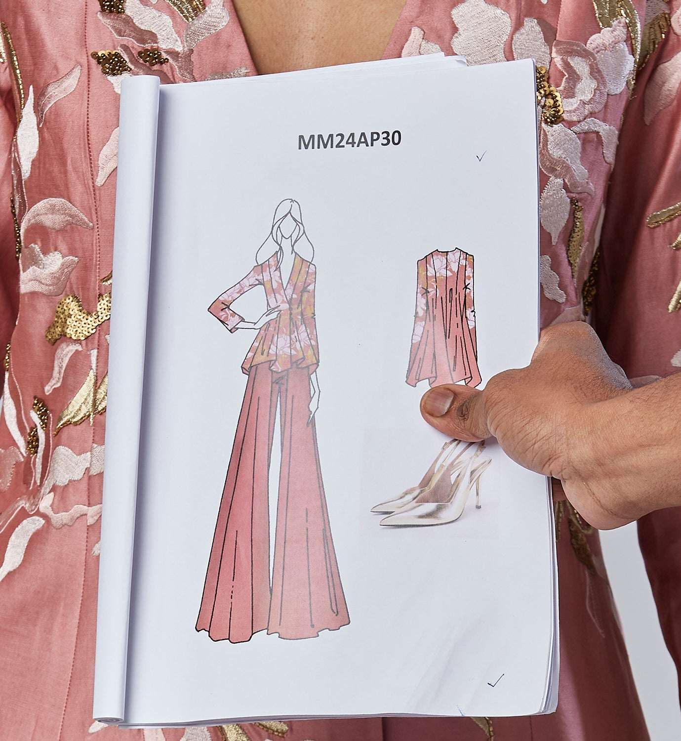 Selma - Peplum Shirt + Super Flared Pants