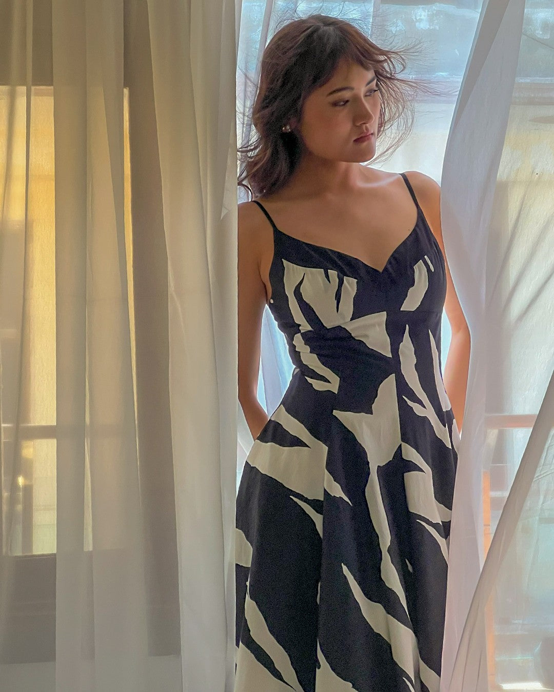 Stream Strap dress