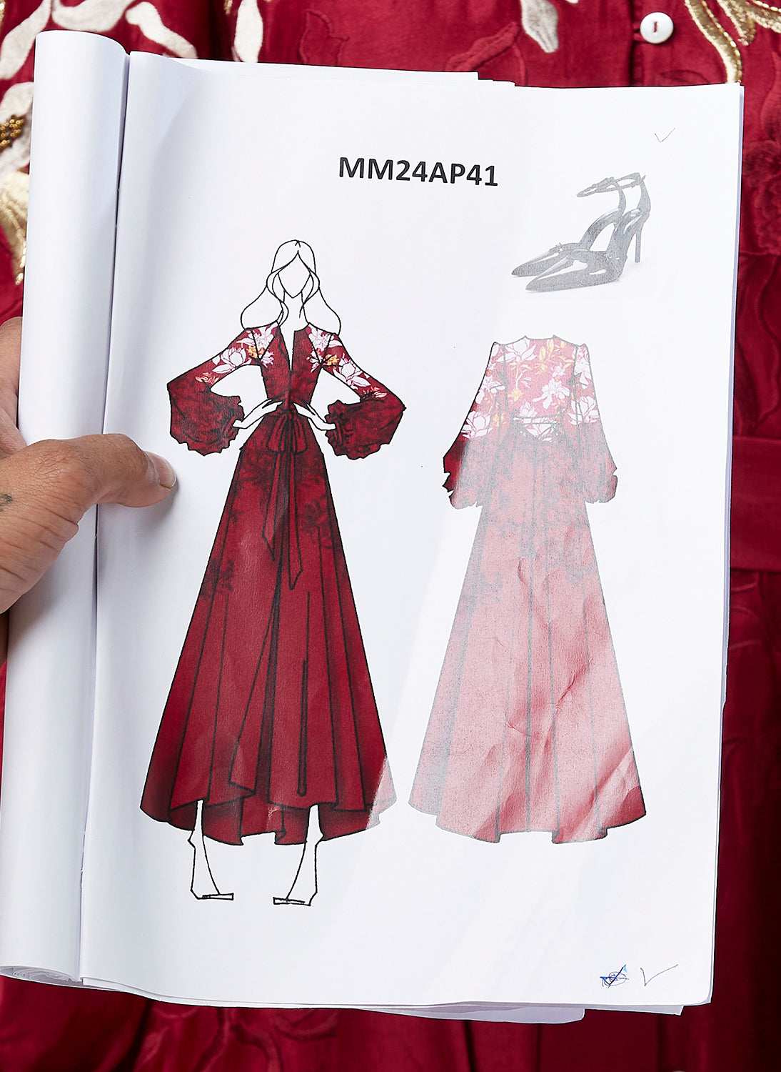 Natalie - The Ballroom Long Dress with Belt