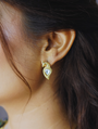 Hasli Neckpiece With Kundan And Moissanite Hangings