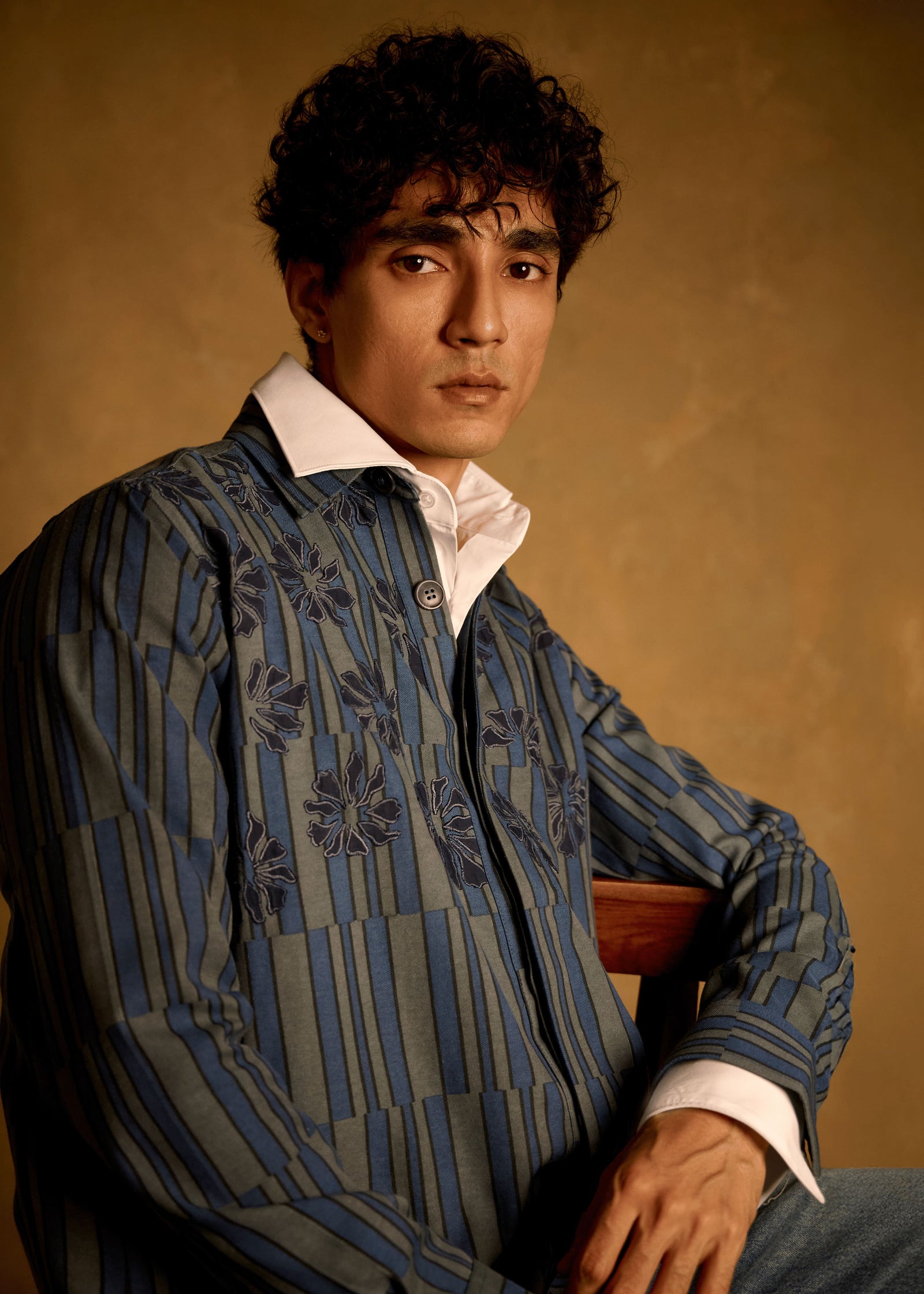 Meridian Bloom Shacket