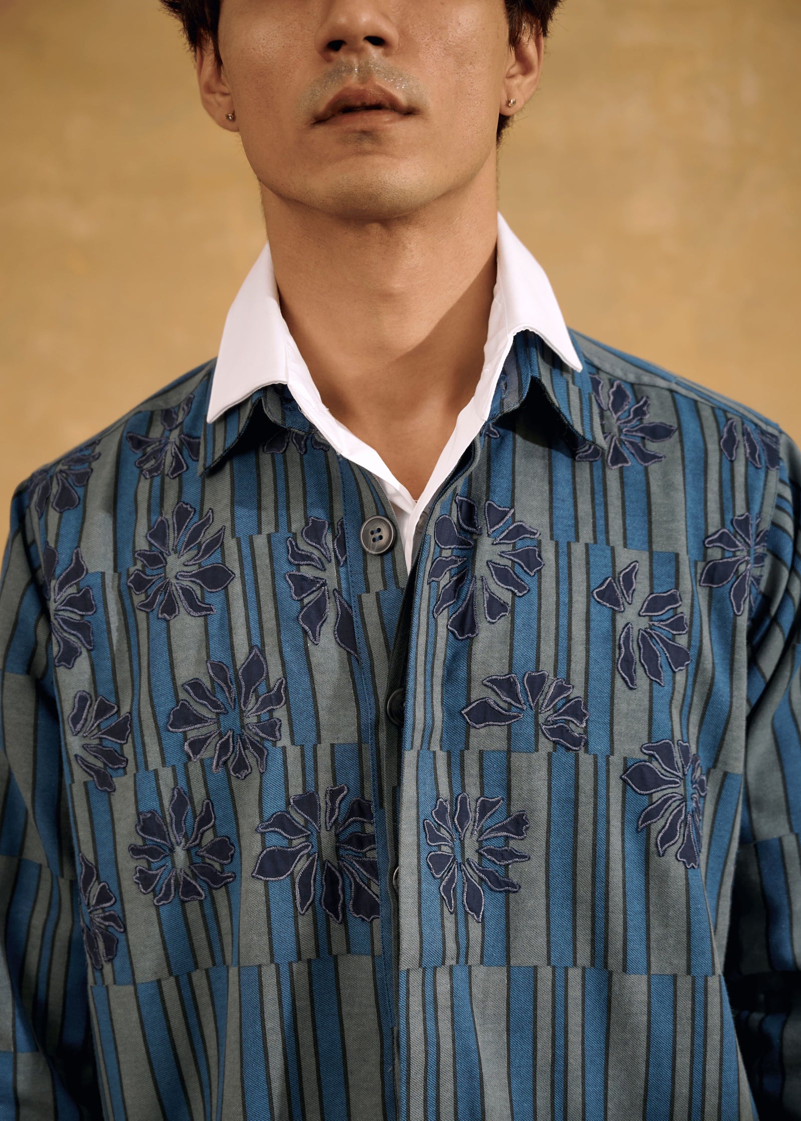 Meridian Bloom Shacket