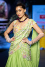 Kuha Pre-Draped Saree Set