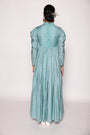 A Beautiful Floor Length Dress With Gathers