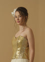 Featuring A Heavily Embellished Sweetheart-Neck Corset