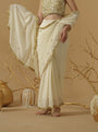 Featuring A Pre-Stitched Saree With A Geometrical Sequins Border