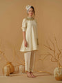 Mandarin Collar Embellished Kurta With Pants