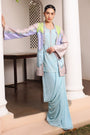 Interesting Combination of a Draped Skirt with a Long Tunic