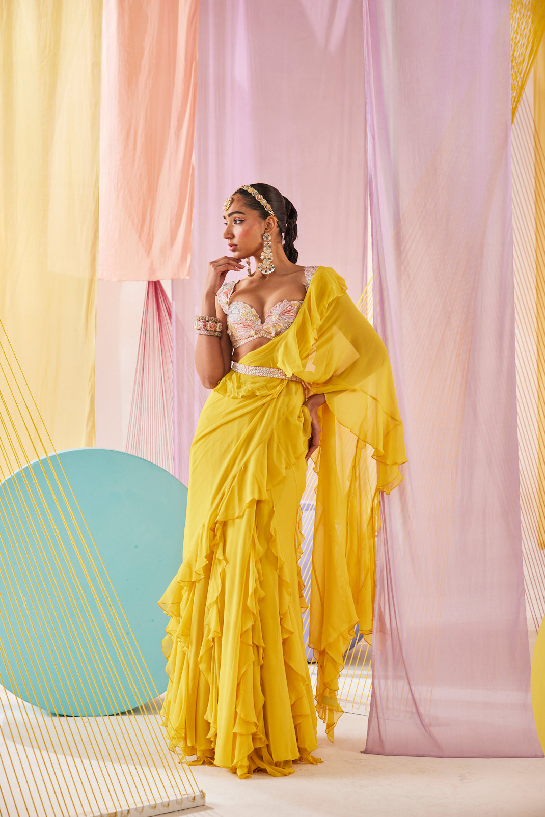 Maeva Saree Set