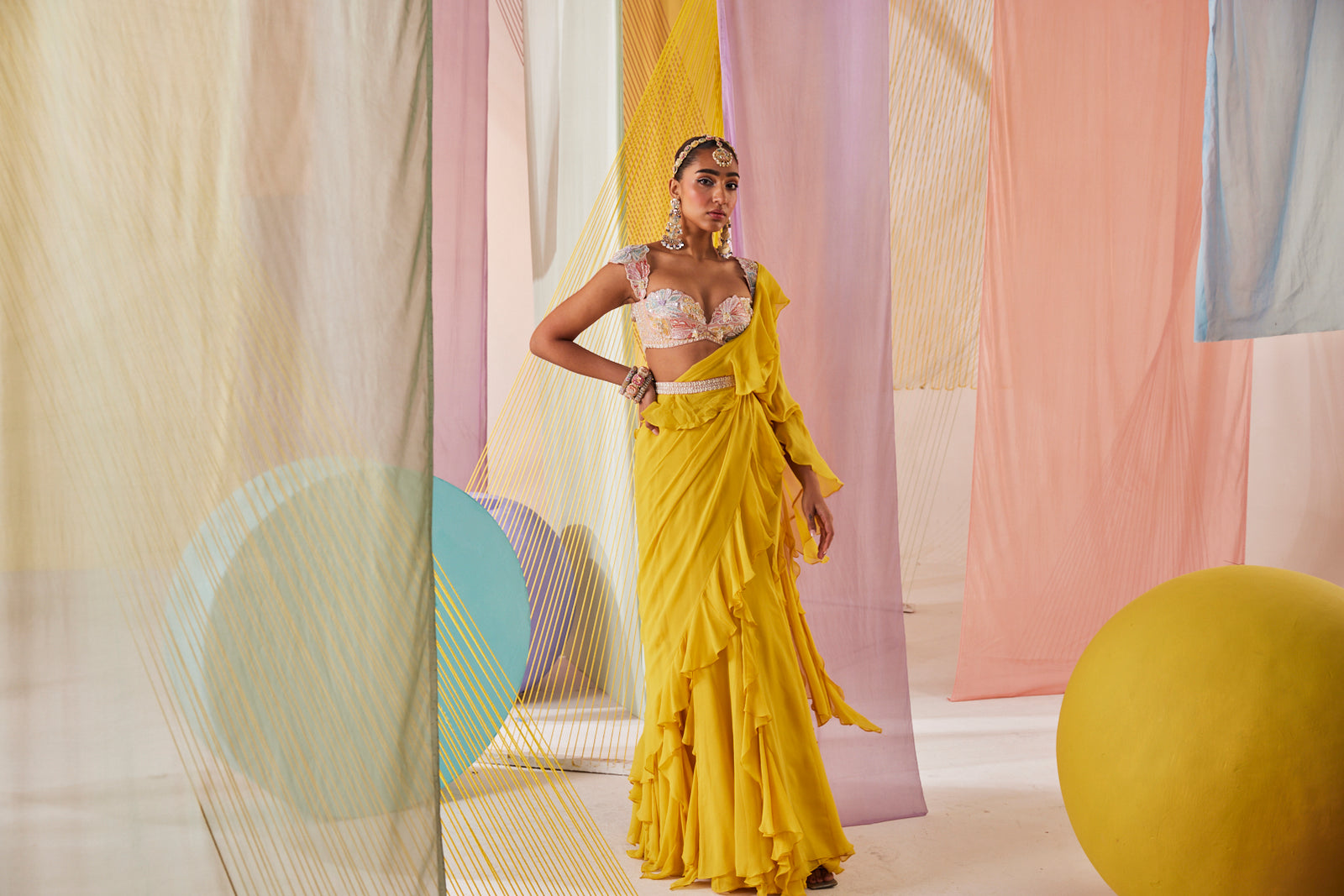 Maeva Saree Set