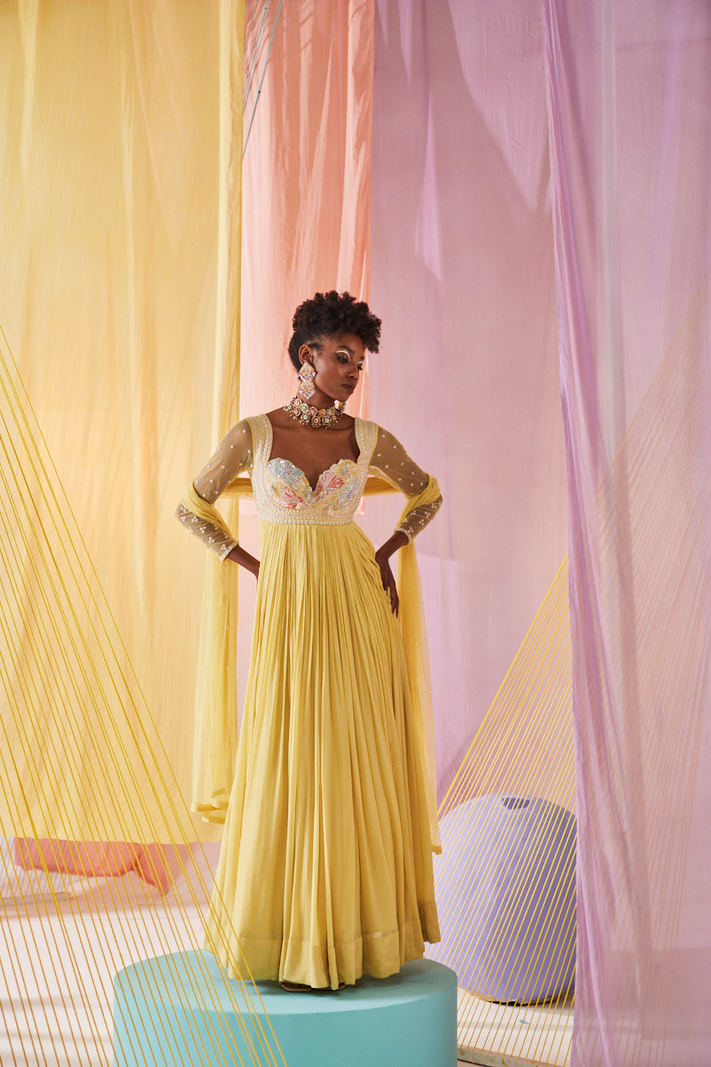 Iris Anarkali Set