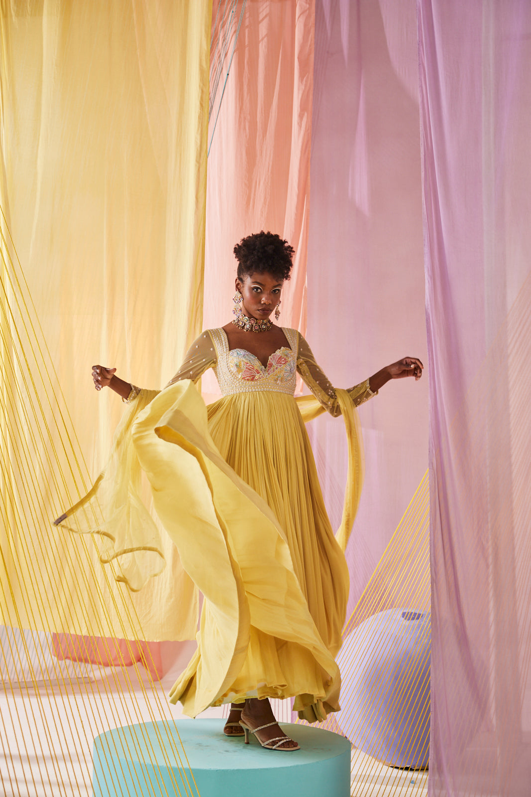 Iris Anarkali Set
