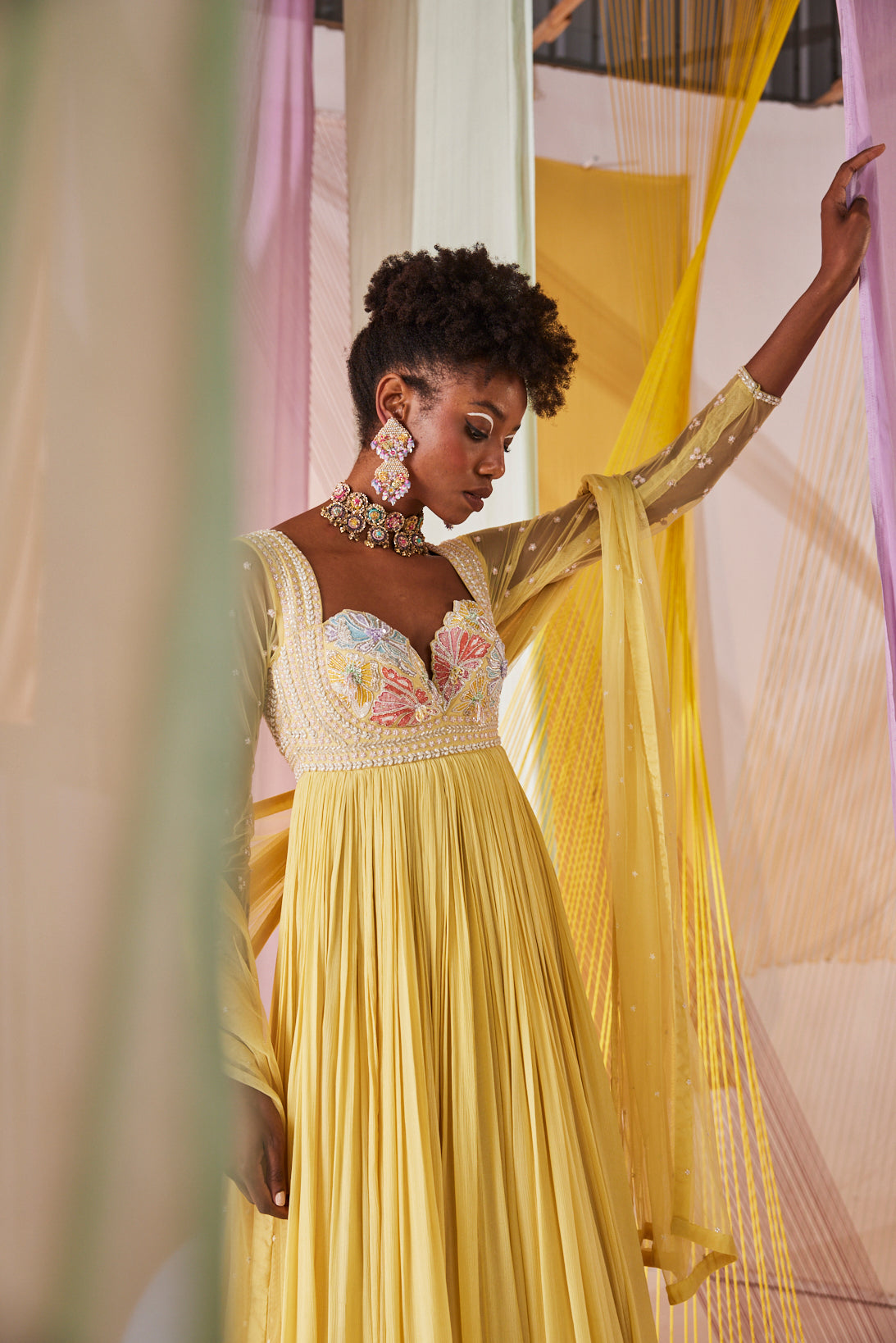 Iris Anarkali Set