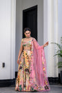 Flora H Lehenga Paidawn H Blouse And Apl Dupatta