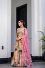 Flora H Lehenga Paidawn H Blouse And Apl Dupatta