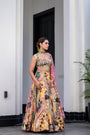 Flora H Lehenga Paidawn H Blouse And Apl Dupatta