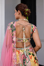Flora H Lehenga Paidawn H Blouse And Apl Dupatta